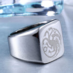 Game Of Thrones Targaryen House Logo Ring