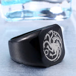 Game Of Thrones Targaryen House Logo Ring