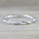 Silver Rose Color  Ring