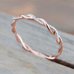 Silver Rose Color  Ring