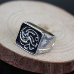 Dragon Logo Rings