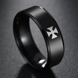 Knight Templar Cross Rings