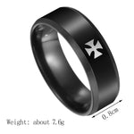Knight Templar Cross Rings