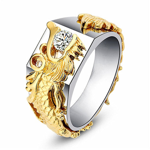 Golden Dragon Ring