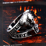 Stainless Steel Skull ring