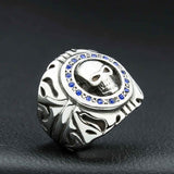 Gothic Punk Men Stainless Steel Ring