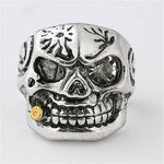 Gothic Punk Men Stainless Steel Ring