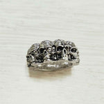 Gothic Punk Men Stainless Steel Ring