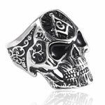 Gothic Punk Men Stainless Steel Ring