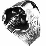 Gothic Punk Men Stainless Steel Ring