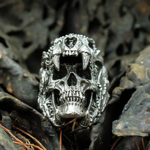 Stainless Steel Biker Rings