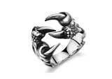 Gothic Punk Stainless Steel Ring