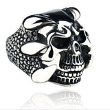 Gothic Punk Stainless Steel Ring