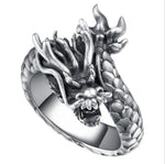 Gothic Punk Stainless Steel Ring