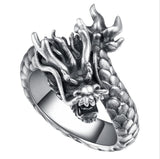 Gothic Punk Stainless Steel Ring