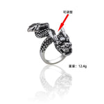 Gothic Punk Stainless Steel Ring