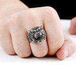 Gothic Punk Stainless Steel Ring