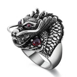 Gothic Punk Stainless Steel Ring
