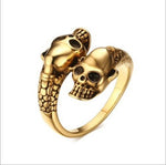 Gothic Punk Stainless Steel Ring