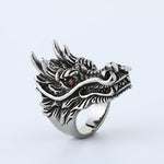 Gothic Punk Stainless Steel Ring