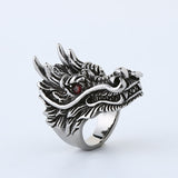 Gothic Punk Stainless Steel Ring