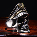 Retro Skeleton Devil Male Ring