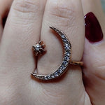 Moon & Star Rings